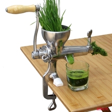 Máquina extratora de erva de trigo com grama de aço inoxidável, extrator lento de grama, legumes e laranja 2024 - compre barato