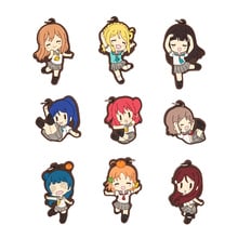 LLavero de goma con correa de luz del sol, Aqours, Anime Yoshiko, Chika, Hanamaru, You Dia, rubí, Riko, Kanan, Ari, Nichijo 2024 - compra barato