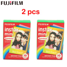 2pcs Origiinal Fujifilm Instax Mini Instant Cartoon Film Rainbow 2 packs for polaroid Mini 11 9 7 7s 8 25 50s 90 2024 - buy cheap