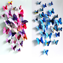 Decoração de borboleta 3d mfb18, cortinas coloridas para decoração de casa, aniversário, festa de casamento, ano novo, natal, feriado 2024 - compre barato