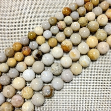 New Bead Natural Chrysanthemum Stone Coral Fossils Round Smooth Beads 15" Strand 4 6 8 10 12MM Pick Size 2024 - buy cheap