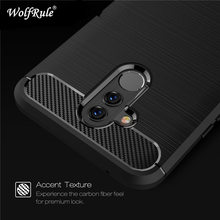 Para Huawei Mate 20 Lite funda protectora a prueba de golpes TPU suave cubierta trasera cepillada para Huawei Mate 20 Lite SNE-LX1 funda Maimang 7 2024 - compra barato