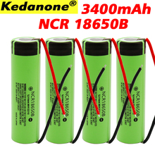 100% nuevo original NCR18650BDIY + 3,7 V/4,2 V 3400 mAh 18650 batería de litio recargable para panasonic batería de salida de línea 2024 - compra barato
