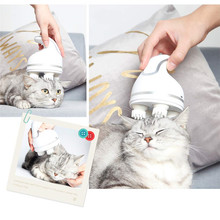 Handheld Massager for Dogs Cats Massage Brush Automatic Grooming Tools Electric Pets Head Massager with Deep Tissue Kneading 15 2024 - buy cheap