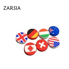 Free shipping (50 pcs/lot) National flags tennis racket vibration dampener/tennis racquet damper 2024 - buy cheap