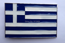 Greece Flag belt buckle JF-BY13 suitable for 4cm wideth belt with continous stock 2024 - buy cheap