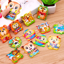 Cute Animals Puzzle Educational Developmental Baby Kids Training Toys For Children Animal Puzzles Jigsaw Puzzle Random 2024 - buy cheap