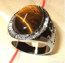 free shipping P&P *******Beautiful tibet tiger's-eye men's ring size:9# 10# 11# 2024 - buy cheap