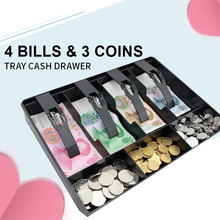 Money Cash Coin Register Insert Tray Replacement Cashier Drawer Storage Cash Register Tray Box Classify Durable Organizer 2024 - buy cheap