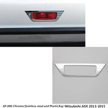 For Mitsubishi ASX 2013 2014 2015 Car Detector Frames Stick ABS Chrome Cover Trim Back Tail Rear Brake Light Lamp Sticks 1pcs 2024 - buy cheap