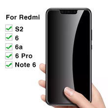 Vidro protetor para xiaomi, película para xiaomi redmi note 6 pro a 6a s2 temperado protetor de tela em vermelho mi s 2 2s a6 6pro note6 não 9h 2024 - compre barato