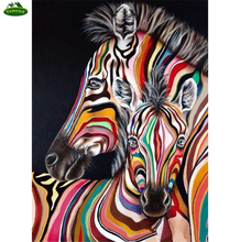 5d diy pintura de diamante animal zebra bordado ponto cruz strass completo diamante mosaico arte em resina artesanato adesivos yhall 2024 - compre barato