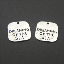 5PCS  Silver Color Dreaming Of The Sea Charms Diy  Jewelry Wholesale 2024 - buy cheap