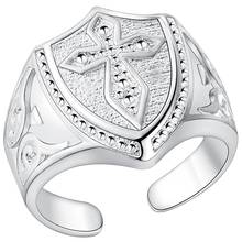 Ювелирные изделия, посеребренное кольцо, очаровательные обручальные кольца с розой для женщин, подарок на день Святого Валентина PJ281 2024 - купить недорого