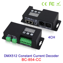Decodificador de corrente constante dmx512, 3 canais, mostrador digital, endereço dmx, proteção contra erros, 4 canais, pwm 2024 - compre barato