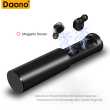 DAONO Earphone Bluetooth Wireless Headset 400mAh Charging Box Earbuds TWS Earphone Stereo For IOS Android Music Call 2024 - buy cheap