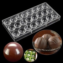 DIY half sphere shape polycarbonate chocolate moulds ,  baking  half ball confectionery tools candy chocolate mold 2024 - buy cheap