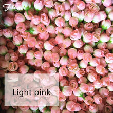 Floace DIY Road led wedding flower heads Flower bouquet 100pcs/lot DIY wreath garland artificial silk rose hotel background wall 2024 - buy cheap