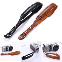 Camera Wrist Hand Strap Vintage PU Leather Soft Durable For DSLR / SLR Camera 8899 2024 - buy cheap
