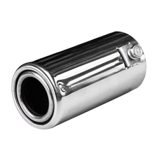 Dewtreetali 1Pc Universal Stainless Steel Car Rear Round Exhaust Pipe Tail Throat Muffler Tip 2024 - buy cheap
