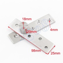 Great Sales 360 Degree 98mm x 25mm Door Pivot Hinges 2PCS 2024 - buy cheap