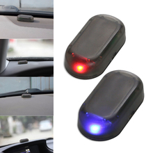 Kebedemm Free Shipping 1PCS Car Led Light Security System Warning Theft Flash Blinking Fake Solar Car Alarm LED Light 2024 - buy cheap