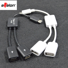 Effelon USB Тип C 3.1 Мужчина к USB 2.0 Кабель-Адаптер otg синхронизации данных адаптер для nokia n1/pro/xiaomi mi4c для nexus 5x 6 P 2024 - купить недорого