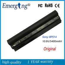 10.8V 5400Mah Original New Korea Cell Laptop Battery for SONY VGP-BPL14/B VGP-BPS14/S VGN-TT TT190TT23 2024 - buy cheap