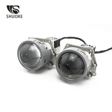 SHUOKE Mi Bi-LED объектив проектора 12 В 3A 37 Вт 6000 К 7000лм за Лен 50000 ч срок службы 2 режима осветления 2 шт. Bi светодиодные линзы Бесплатная доставка 2024 - купить недорого