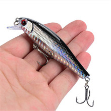 1PCS Minnow Fishing Lure Artificial Hard Bait Bionic 3D Eyes 8.5cm 9.2g Floating Wobbler Crankbait Bass Trolling Fishing Tackle 2024 - buy cheap