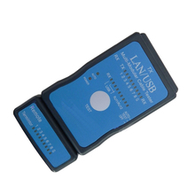 Multi-Modular RJ-45 RJ-11 Network LAN USB Cable Tester LAN USB Network RJ45 Cat5 RJ11 2024 - купить недорого