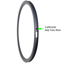 360g 700c 30mm asymmetric road disc tubeless carbon rim TAPELESS 25mm U shape UD 3K 12K matte glossy 20H 24H 28H 32H NO HOLES 2024 - buy cheap