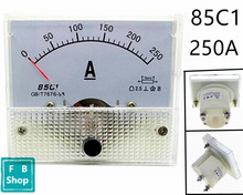 1PCS 85C1-A 250A DC Analog Meter Panel AMP Current Ammeters 85C1 0-250A Gauge 2024 - buy cheap