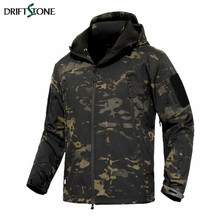 Men Tactical Army Jacket Shark Skin Soft Shell Waterproof Winter Fleece Coat Military Clothes Camouflage Jackets 2024 - buy cheap