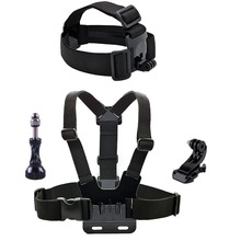 Suporte de cabeça para gopro hero5, 4, 3 +, 3, 2, 1 2024 - compre barato