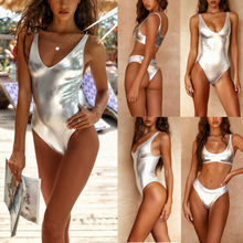 Conjunto de Bikini para mujer, traje de baño con sujetador acolchado, Push-up, ropa de playa 2024 - compra barato