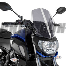 Deflector de viento para parabrisas de motocicleta, visera compatible con MT07 FZ07 MT-07 FZ-07 2018-2020 MT07 2024 - compra barato