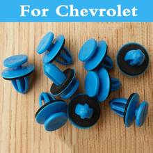 50x Blue Rivets Auto Door Panel Clips Fasteners For Chevrolet Cobalt Aveo Blazer Cavalier Celta Classic Camaro Caprice Captiva 2024 - buy cheap