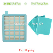 1x filtro de aspirador de pó hepa e 3x filtro de algodão de substituição para philips fc8477 fc8470 fc8471 fc8472 fc8473 fc8474 fc8476 2024 - compre barato