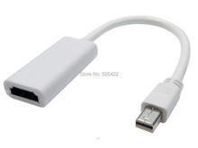 10 шт./лот, оптовая продажа, Thunderbolt Mini DisplayPort, порт дисплея, переходник DP в HDMI, кабель для Apple Mac Macbook Pro Air 2024 - купить недорого