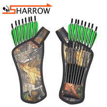 1 Pcs Archery Crossbow Arrow Quiver Camo Hold 8 Arrows Portable Mini Shooting Hunting Accessories Outdoor Sports 2024 - buy cheap