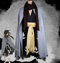 Janpnese-Disfraz de Anime Dororo para hombre y mujer, Hyakkimaru Kimono, capa, peluca, conjunto completo 2024 - compra barato