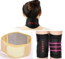 Самонагревающийся турмалиновый пояс Магнитная терапия для шеи плеч коррекция осанки бандаж для поддержки колена массажные изделия 2024 - купить недорого