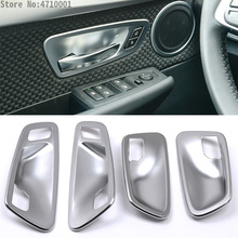 Manija de puerta Interior de cromo ABS, cubierta de cuenco embellecedor para BMW 218i Gran Tourer F46 2015-2017 2024 - compra barato