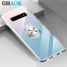 Clear Magnetic Phone Cover Case For Samsung Galaxy S10 5G S9 S8 Plus S20 Note 9 8 A9 2018 M20 M30 Case Soft TPU Adsorption Case 2024 - buy cheap