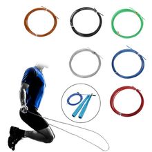 3m Crossfit Replaceable Steel Wire Cable Speed Jump Ropes Skipping Spare Rope Y51D 2024 - buy cheap