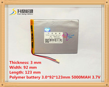 3092123 5000mAh 3.7V original tract and other tablet PCs lithium polymer battery 2024 - buy cheap