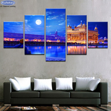 Abstract painting Diamond Embroidery 5 pcs 5D diy diamond painting cross stitch mosaic full square/round drill drop shipping 2024 - buy cheap