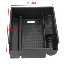 Центральный автомобильный подлокотник для хранения ящик для перчаток контейнер для HYUNDAI IX35 2010-2015 автомобильные аксессуары с ковриком 2024 - купить недорого