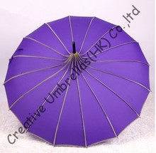 Free shipping,princess fashion parasol,8mm pagoda umbrellas and 7.0mm metal fluted long ribs,hand open,tower parasol,16 ribs 2024 - buy cheap